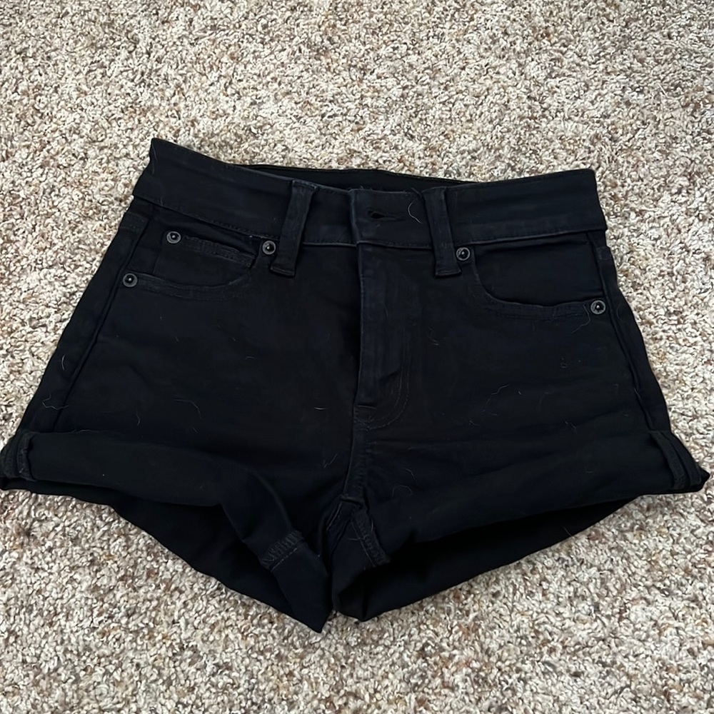 Size 0 Black American Eagle Shorts.